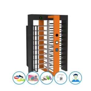 Secure Full Height Turnstiles for Integrated Park Ticketing Systems and Access Control