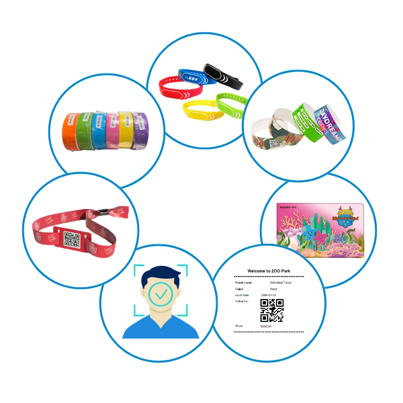 Branded Events Lanyard for Themed Parties and Promotional Park Admission Tickets