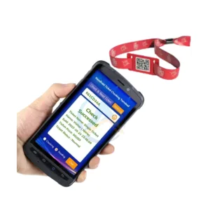 Portable RFID Scanner for Mobile Park Access Control and Ticketing Verification