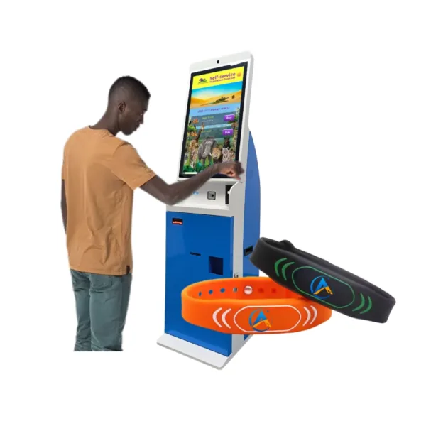 cash ticketing kiosk