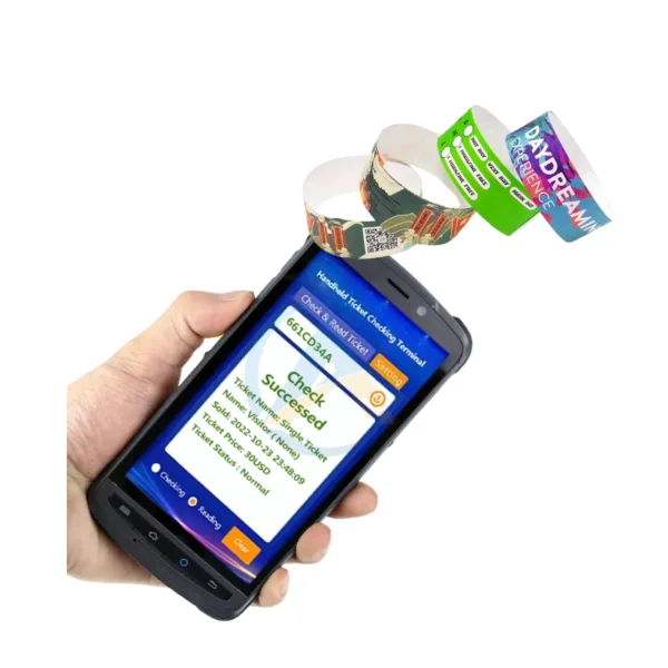 QR code ticket scanner